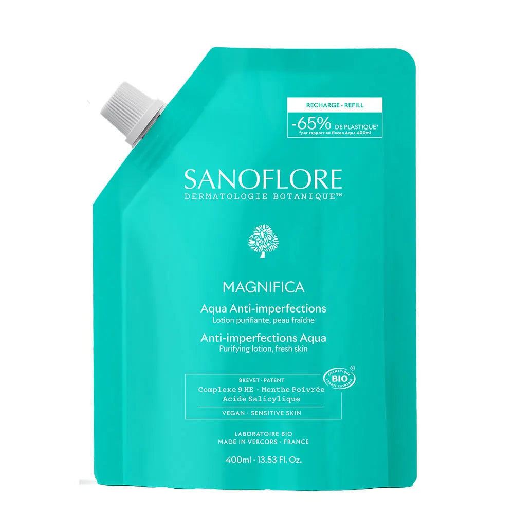 Sanoflore Magnifica Skin Perfecting Botanical Essence Aqua Bio Peau Tendance Acnique Sanoflore 400ml (13.52fl oz)