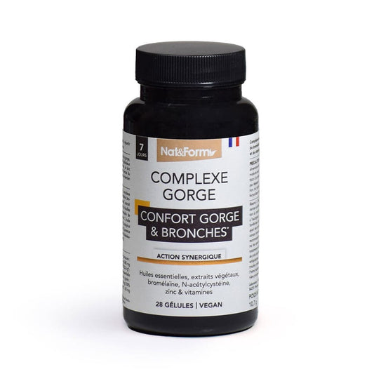 Nat&Form Throat & Bronchi Complex 28g (0.99oz) capsules