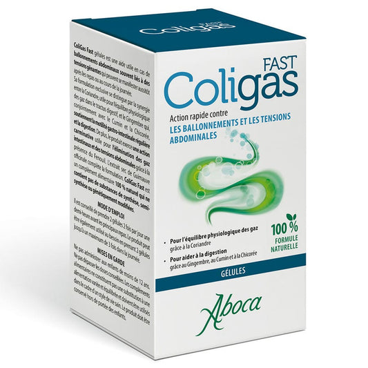 Aboca Gastrointestinal Coligas Fast 50 capsules