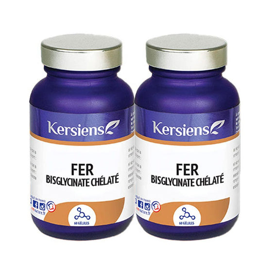 Pharm Nature Micronutrition Chelated iron bisglycinate 120g (4.23oz) elules