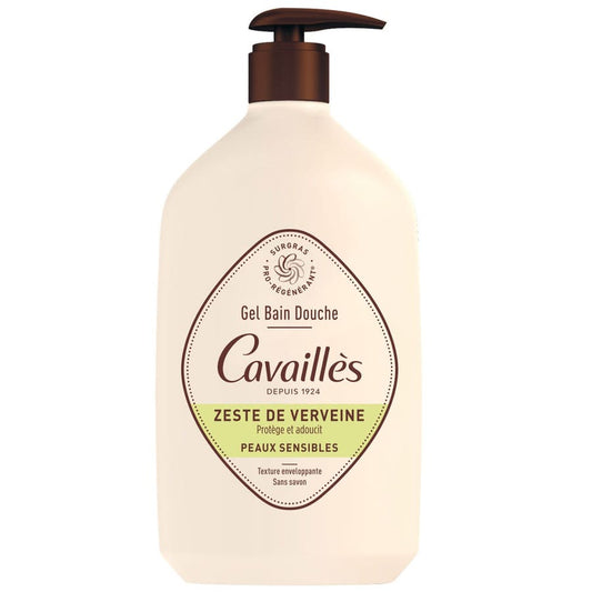 Cavaillès Surgras Pro-Regenerating Verbena Zest Bath & Shower Gel 1L