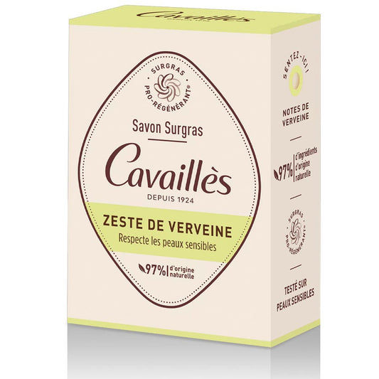 Cavaillès Surgras Pro-Regenerating Verbena Zest Soaps 100g (3.53oz)