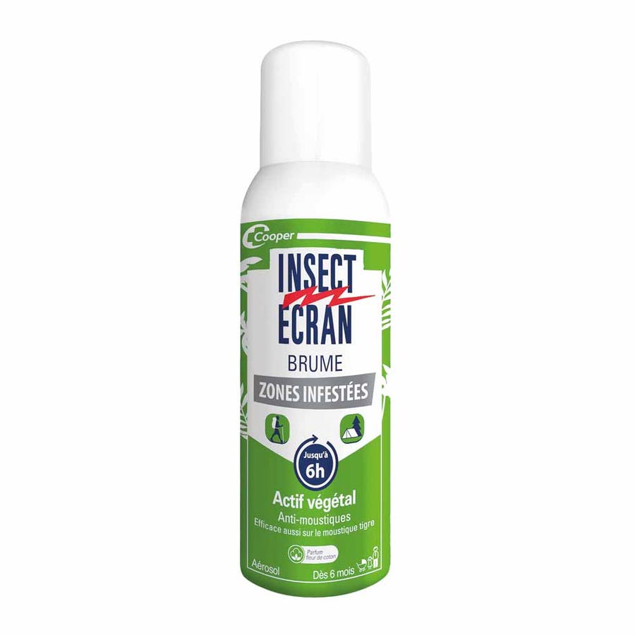Insect Ecran Anti-Mosquito Mist from 6 months Cotton Flower 100ml (3.38fl oz)