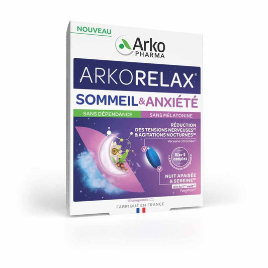 Arkopharma Arkorelax Sleep & Anxiety 15 tablets 300g (10.58 oz)