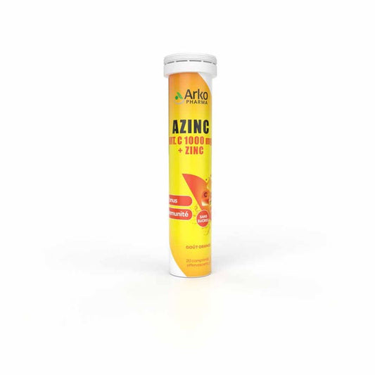 Arkopharma Azinc Vitamin C 1000mg + Zinc 20 tablets 300g (10.58 oz)
