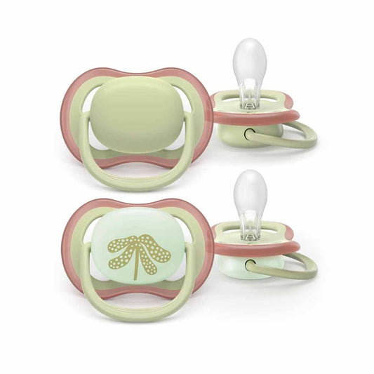 Avent Ultra-Air Orthodontic dummy Animals 6 to 18 Months x2 300g (10.58 oz)