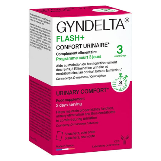 Ccd Gyndelta Flash+ Urinary comfort x6 bags