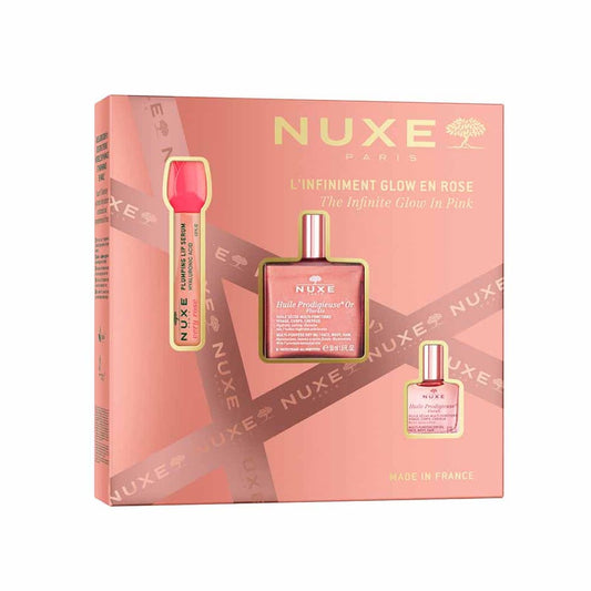 Nuxe Huile Prodigieuse Coffret Noël L'Infiniment Glow En Rose 68ml (2.30 fl oz)
