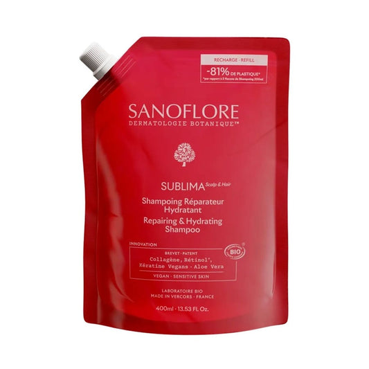 Sanoflore Sublima Repairing & Hydrating Shampoo Refill 400ml (13.53 fl oz)