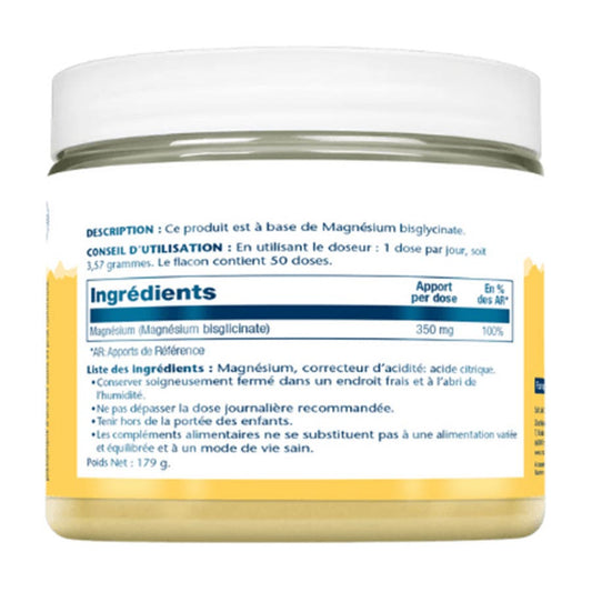 Solaray Magnesium Bisglycinate 350mg Powder 179g (6.31 oz)