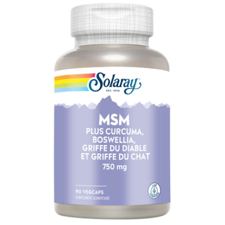 Solaray MSM 90 Capsules