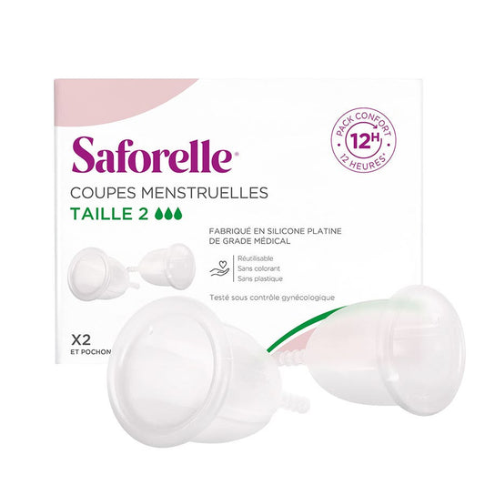 Saforelle Coupes Menstruelles x2