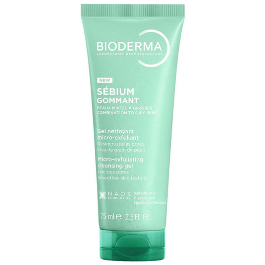 Bioderma Sebium Exfoliating cleansing gel 75ml (2.54 fl oz)