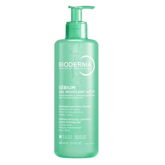 Bioderma Sebium Foaming gel 400ml (13.53 fl oz)