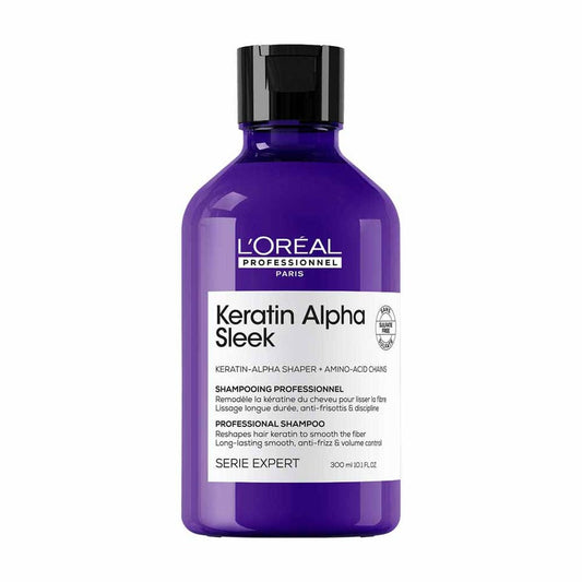 L'Oréal Professionnel Serie Expert Keratin Alpha Sleek Keratin shampoo frizzy and unruly hair 300ml (10.14 fl oz)