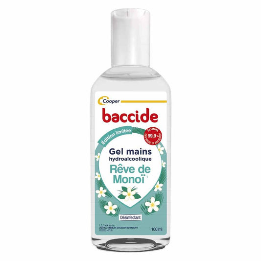 Baccide Hand Sanitising Gel Monoi sensitive skin 100ml (3.38 fl oz)