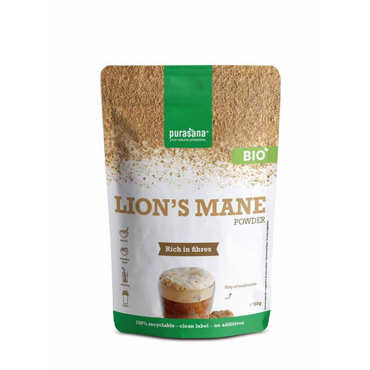 Purasana Lion's Mane powder 50g (1.76 oz)