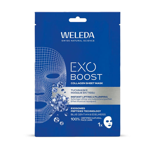 Weleda Exo Boost Collagen tissue mask with gentian and edelweiss 20ml (0.68 fl oz)