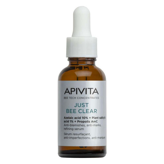 Apivita Just Bee Clear Resurfacing serum for blemishes and marks 30ml (1.01 fl oz)