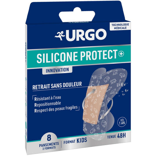 Urgo Silicone Protect+ Kids plasters 8 units