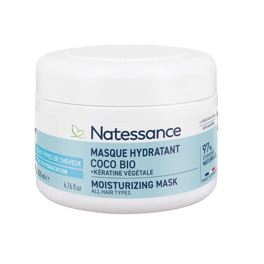 Natessance Organic coconut and plant keratin hydrating mask 200ml (6.76 fl oz)