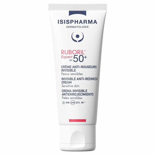 Isispharma Ruboril Expert Invisible Anti-Redness SPF50+ Cream 40ml (1.35 fl oz)