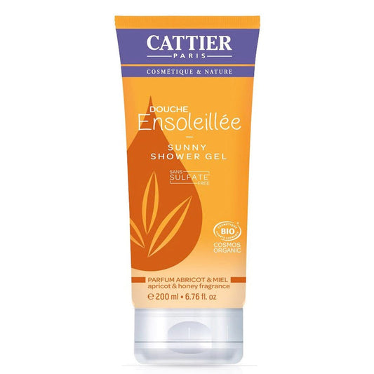Cattier Shower Gel Douche Ensoleille Shower Gel Honey & Apricot 200ml (6.76fl oz)