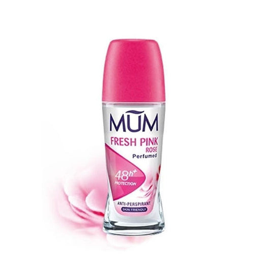 MUM Roll-On Deodorant Fresh Pink Rose 24h Protection 50ml (1.69 fl oz)