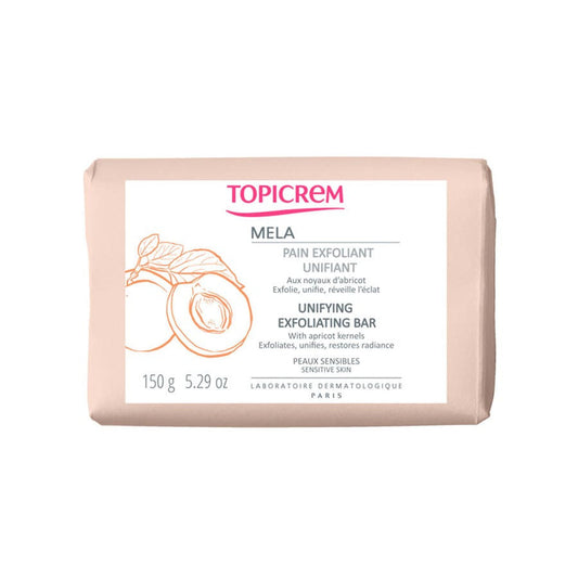 Topicrem Mela Unifying Exfoliating Soap Bar 150g (5.29 oz)