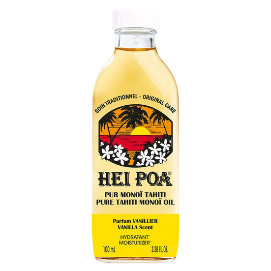 Hei Poa Pure Monoi Hydrating Oil Vanilla Scent 100ml (3.38 fl oz)