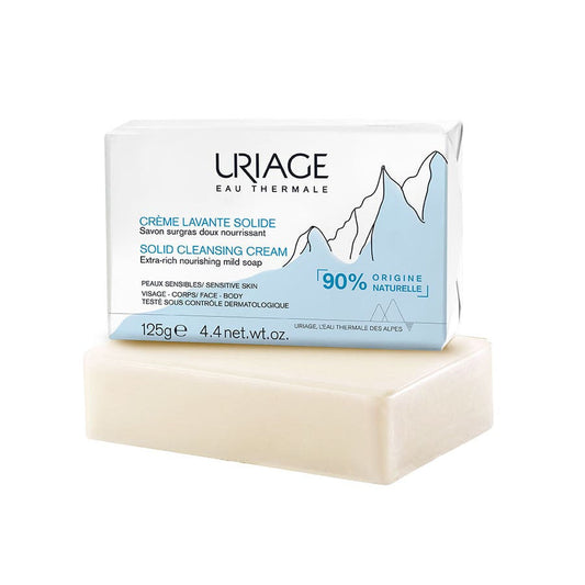 Uriage Hygiene Solid Cleansing Cream 125g (4.40 oz)