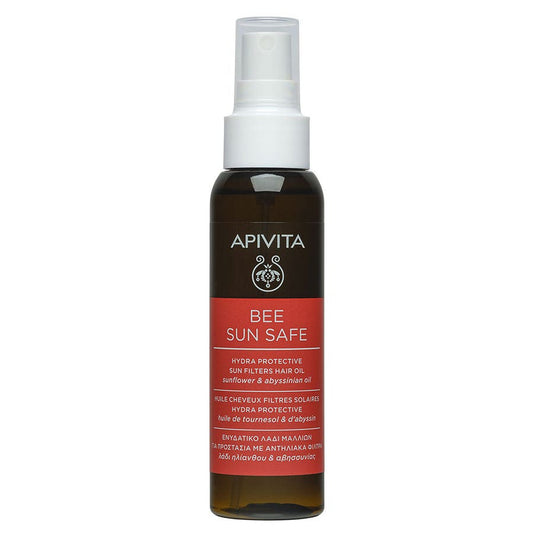 Apivita Bee Sun Safe Hair Oil with Sun Filters 100ml (3,38fl oz)