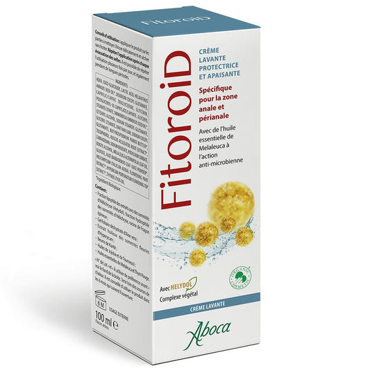 Aboca Gastro - intestinal Fitoroid Protective and Soothing Cream Wash Haemorrhoidal disorders 100ml (3.38fl oz) - FrenchBeautyHub