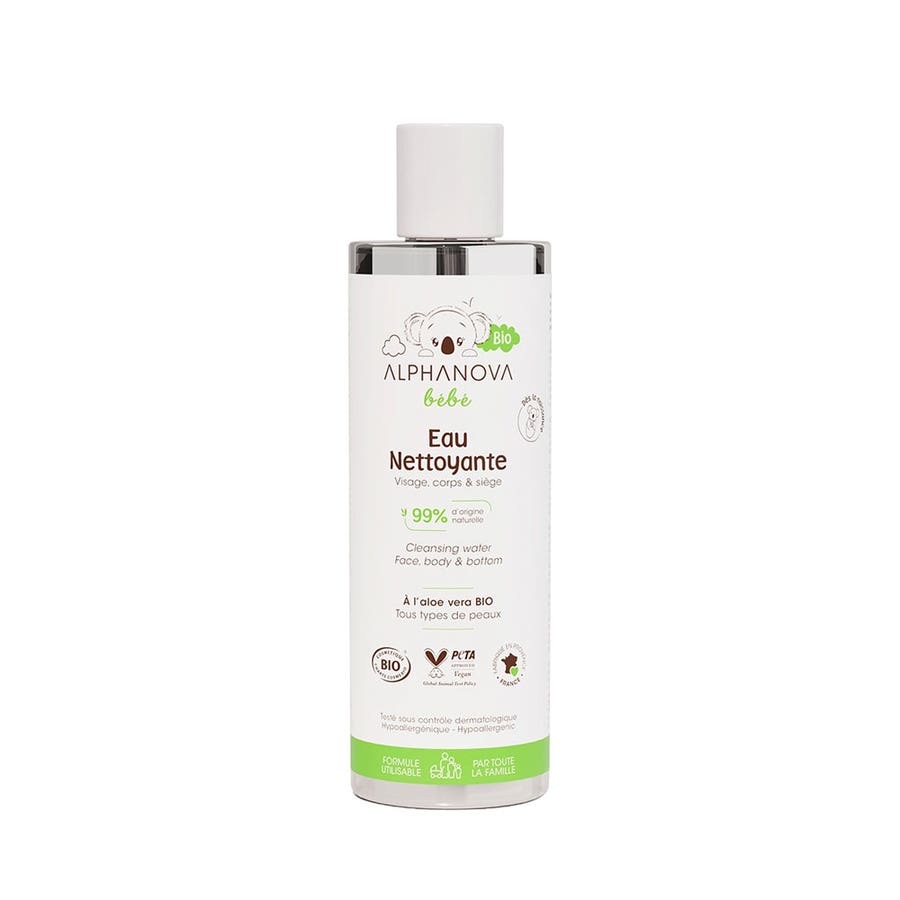 Alphanova Bébé Dermo - Cleansing Bath Bebe Bio Bebe 1L (33.81fl oz) - FrenchBeautyHub
