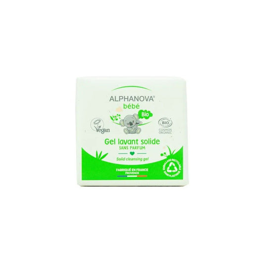 Alphanova Solid Gel Lavant Solide Bioes 100g (3.53oz) - FrenchBeautyHub
