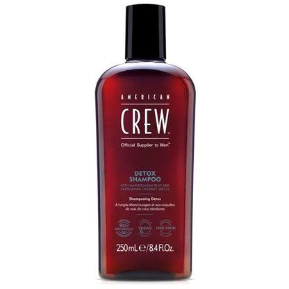 American Crew Hair & Body Detox Clay Shampoo 250ml (8.45fl oz) - FrenchBeautyHub