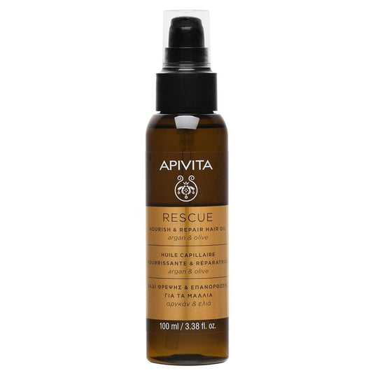 Apivita Rescue capillar oil 100ml (3.38fl oz) - FrenchBeautyHub
