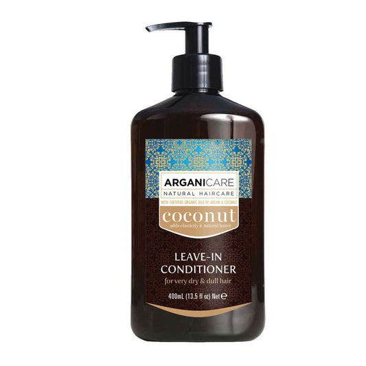 Arganicare Coco Protective Hydrating Care Leave - In Moisturizer 400ml (13.52 fl oz) - FrenchBeautyHub