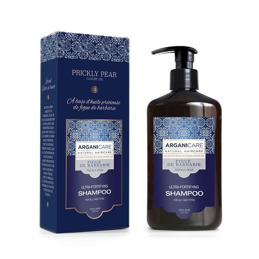 Arganicare Figue de Barbarie Fortifying Shampoo 400ml (13.52fl oz) - FrenchBeautyHub