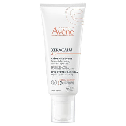Avène XeraCalm A.D Lipid - Replenishing Cream for Very Dry Skin 200ml (6.76 fl oz) - FrenchBeautyHub