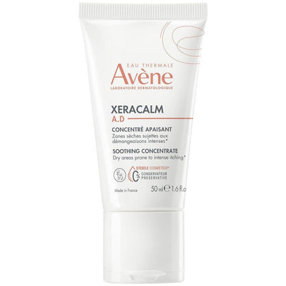 Avène Xeracalm A.D Soothing Concentrate Instant Anti Scratch Effect 50ml (1.69fl oz) - FrenchBeautyHub
