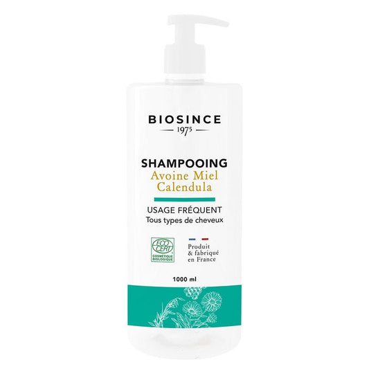 Bio Since 1975 Honey, Oats, Calendula Frequent Use Shampoo 1L (33.81 fl oz) - FrenchBeautyHub