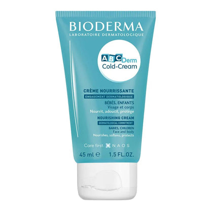 Bioderma ABCDerm Cold - Cream Nourishing Facial Cream 40ml - FrenchBeautyHub