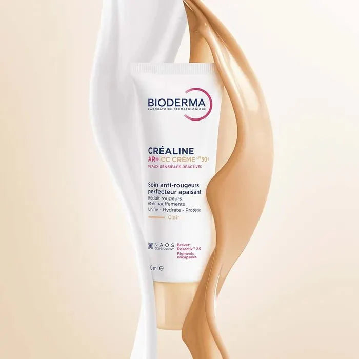 Bioderma Créaline AR+ CC Cream SPF50+ Light 40ml (1.35fl oz) - FrenchBeautyHub