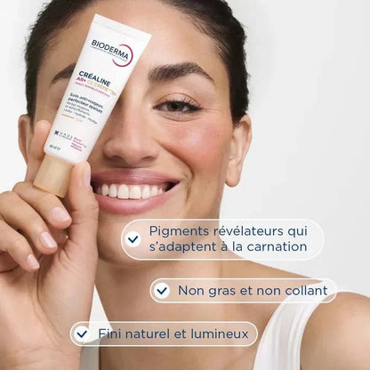 Bioderma Créaline AR+ CC Cream SPF50+ Light 40ml (1.35fl oz) - FrenchBeautyHub