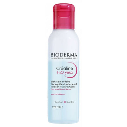 Bioderma Sensibio H2O Eyes Biphase Micellar Waterproof Makeup Remover 125ml (4.22fl oz) - FrenchBeautyHub