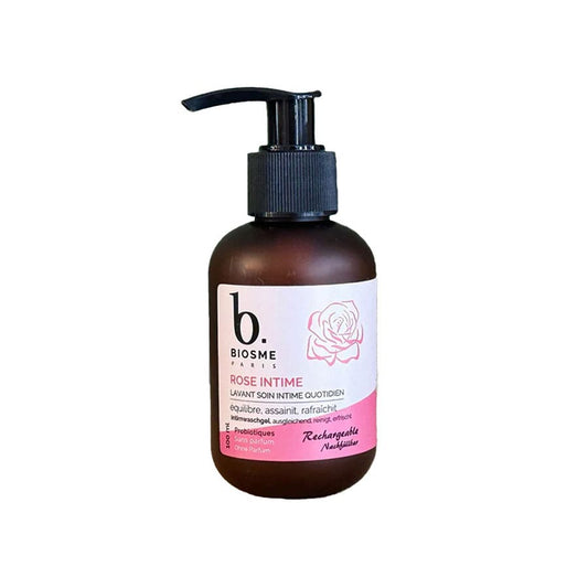 Biosme Organic Rose Intima Wash Gel 100ml (3.38fl oz) - FrenchBeautyHub