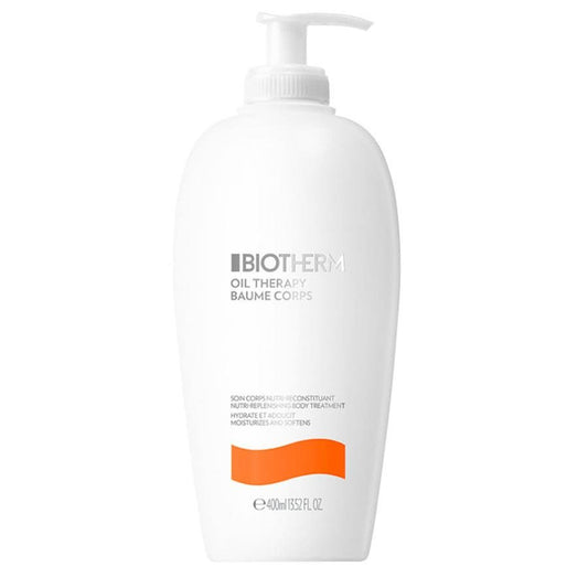 Biotherm Oil Therapy Replenishing Body Treatment for Dry Skin 400ml (13.52 fl oz) - FrenchBeautyHub