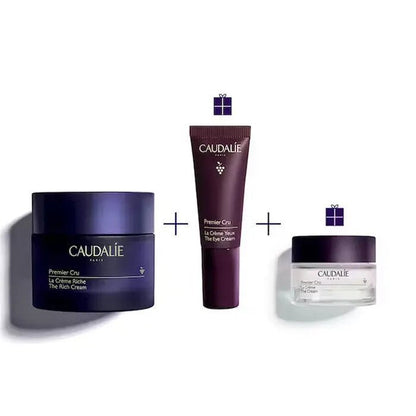 Caudalie Premier Cru Corrects all 8 age markers Box set - FrenchBeautyHub