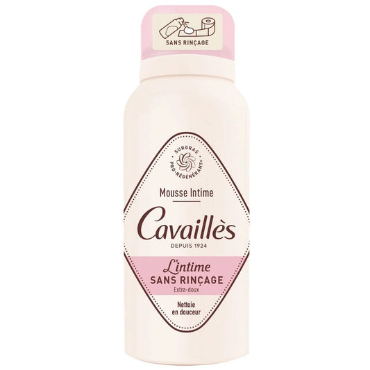 Cavaillès Surgras Pro - Regenerating Ultra - soft No - Rinse Intima Foam 100ml (3.38fl oz) - FrenchBeautyHub